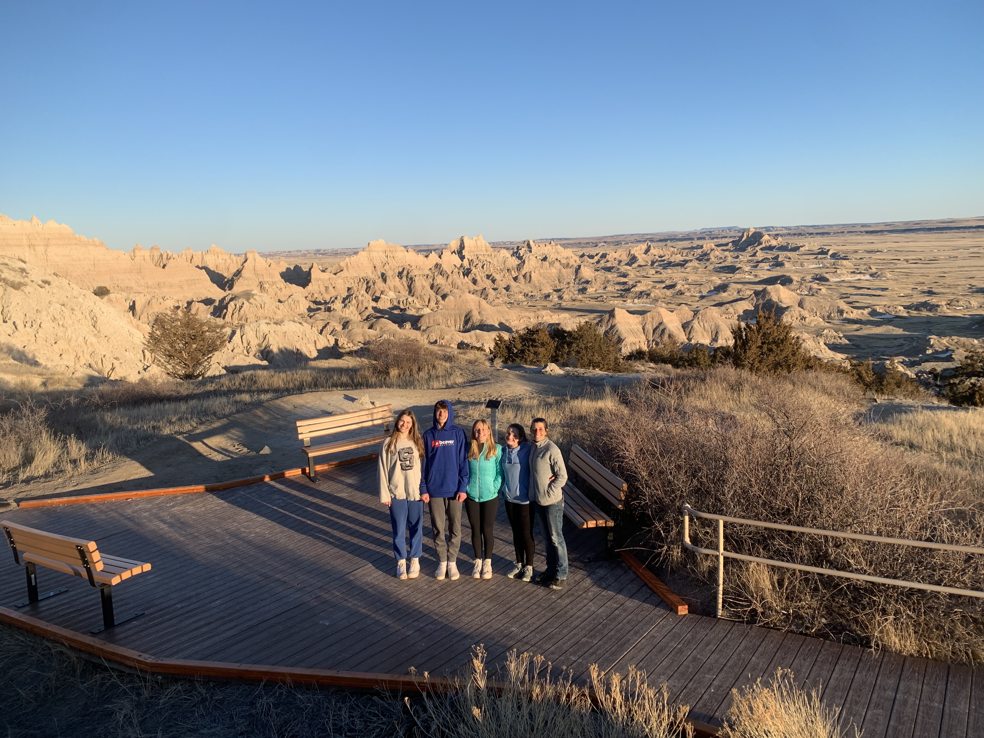 Bad Lands with Family