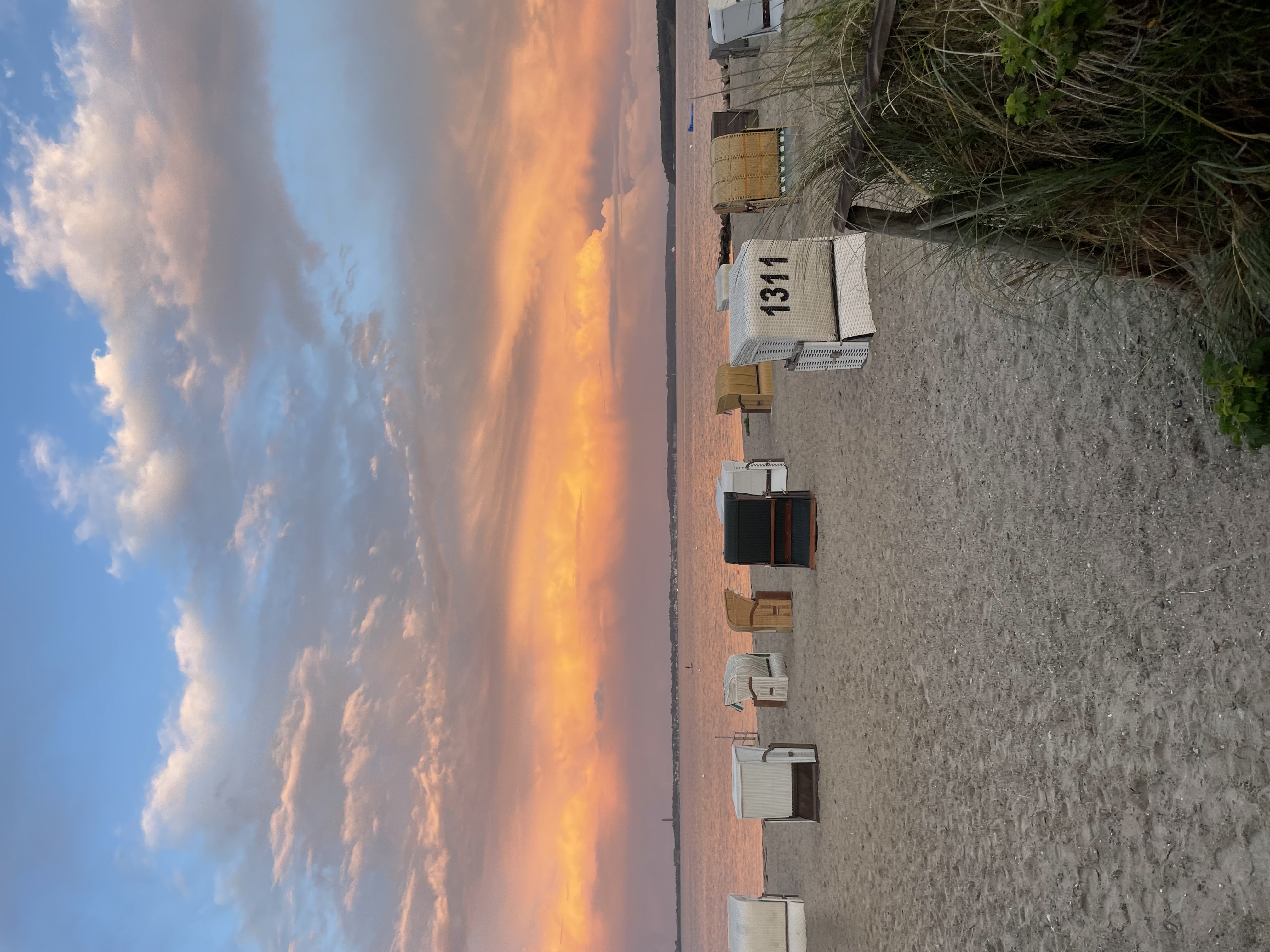 Beach Sunset in Strande